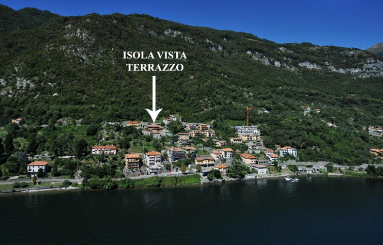 Isola Vista - Terrazzo Apartman Sala Comacina Kültér fotó